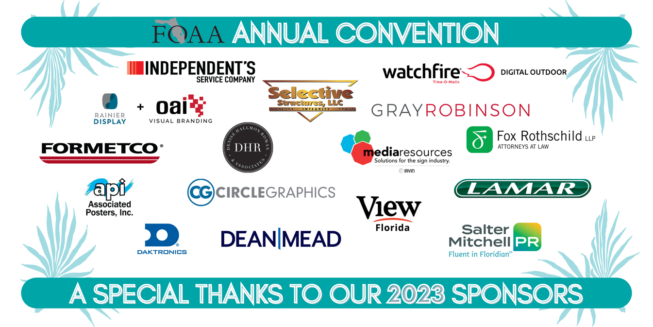 Special thanks to our 2023 sponsors!